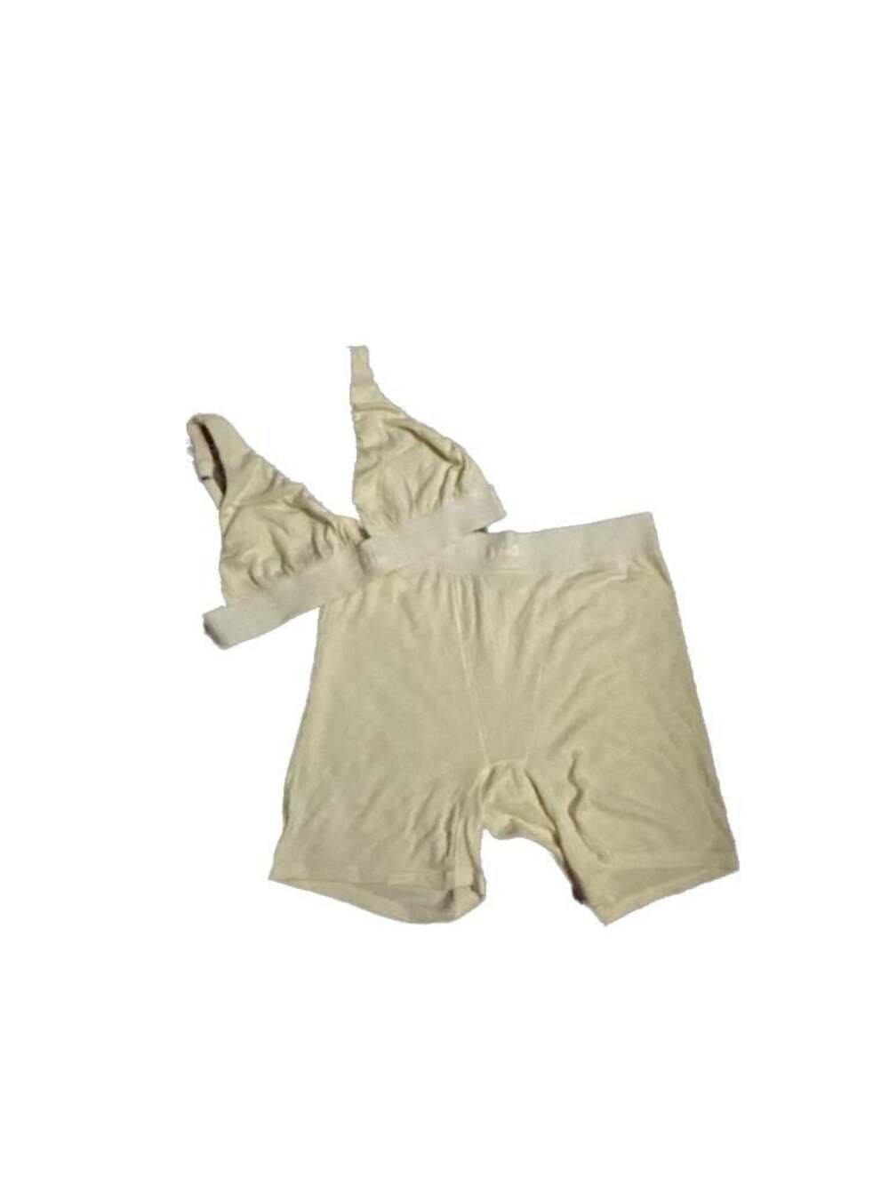 Skims matching short and bra set Bone Worn...